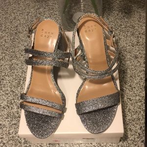 Women's Estella Strappy Stiletto Heeled Sandal Pumps - A New Day